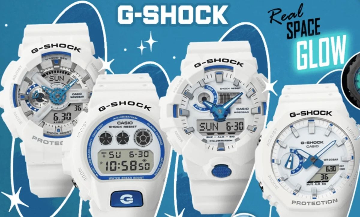 Marvel e G-Shock lançam coleção de relógios do Quarteto Fantástico com visual retrô-futurista