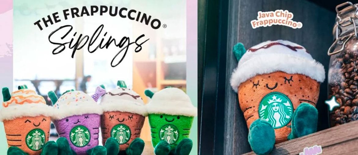 Starbucks entra na onda dos colecionáveis misteriosos com pelúcias inspiradas em Frappuccinos