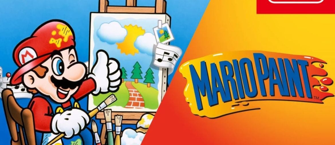 Nintendo relança Mario Paint mais de 30 anos após o lançamento original no SNES
