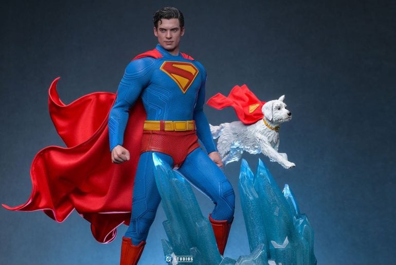 Superman e Krypto ganham figuras inspiradas no novo filme de James Gunn