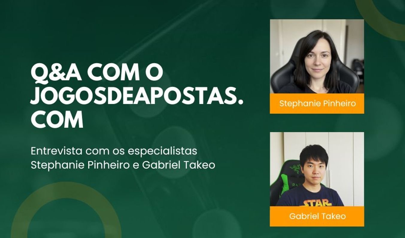 Explorando os bastidores do site Jogosdeapostas.com: entrevista com Stephanie Pinheiro e Gabriel Takeo