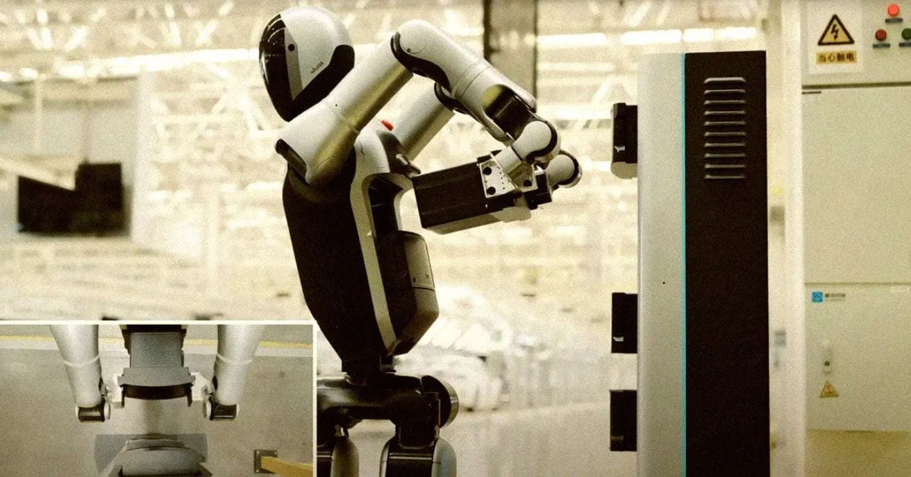 Skynet se aproxima: vídeo impressionante mostra robô trocando sua própria bateria