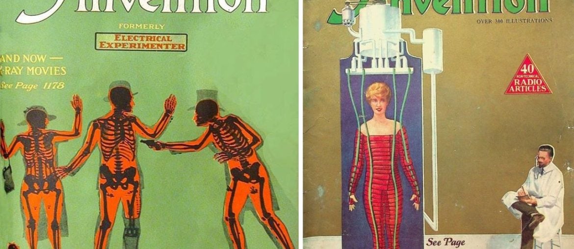 As capas incríveis da revista Science and Invention nos anos 1920