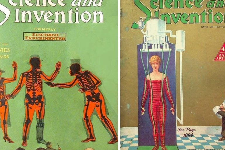 As capas incríveis da revista Science and Invention nos anos 1920