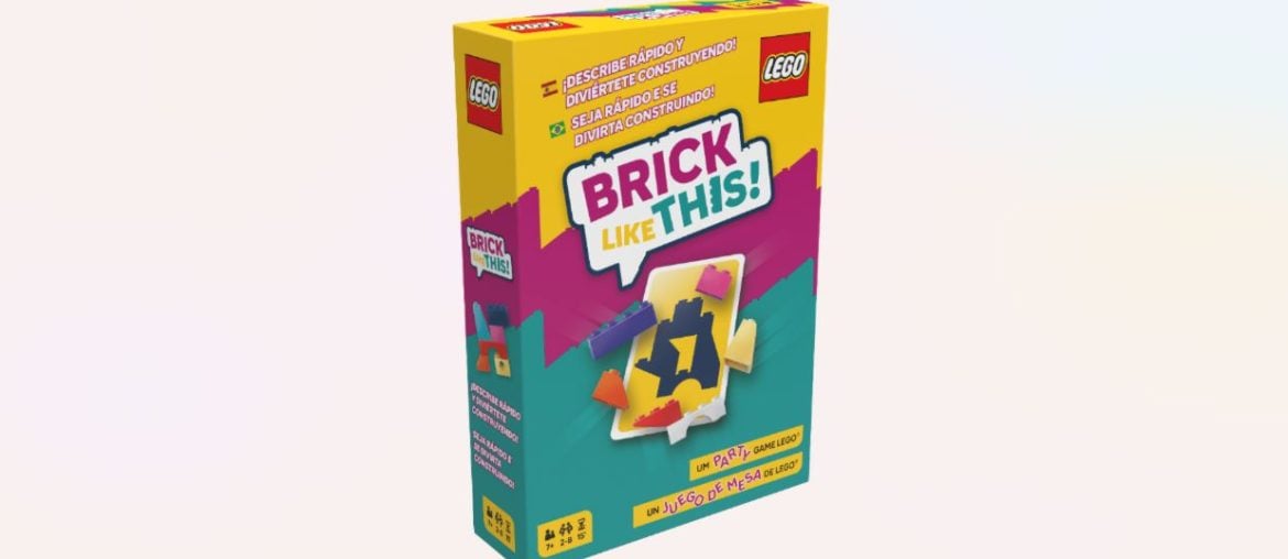 Brick Like This! é lançado no Brasil pela LEGO em parceria com Galápagos