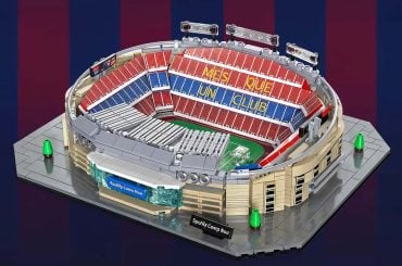 Estádio do Barcelona em blocos: CaDA lança mini Spotify Camp Nou com 728 peças