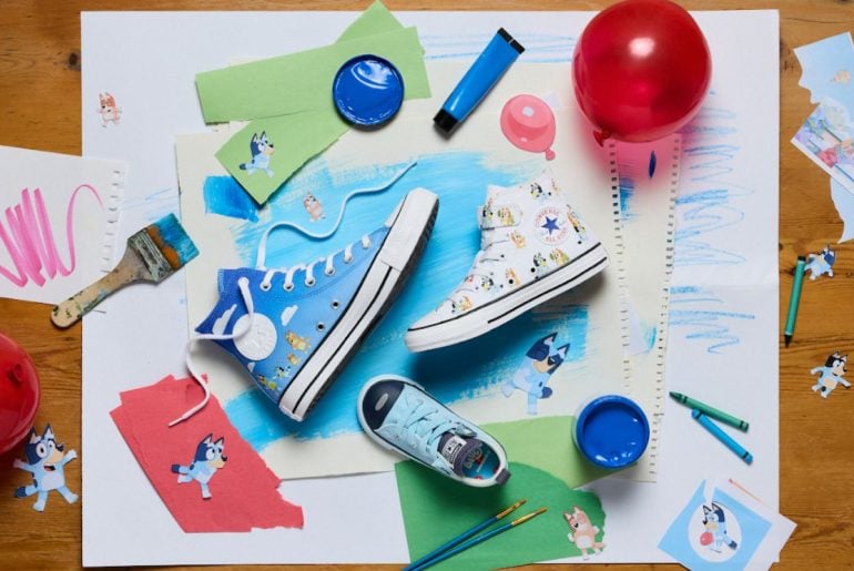 Converse e Bluey lançam coleção limitada