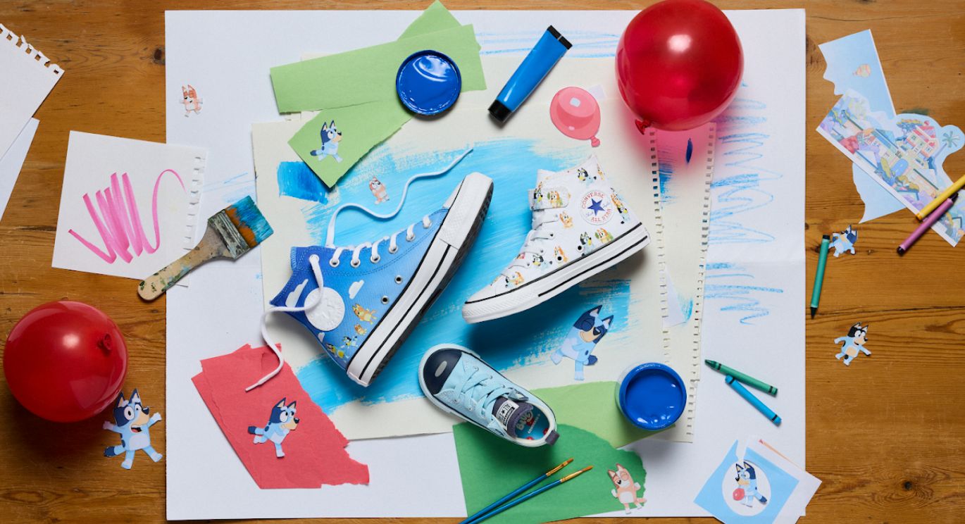 Converse e Bluey lançam coleção limitada