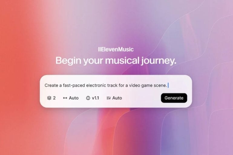 Eleven Music, a plataforma que cria músicas completas com IA e uso comercial liberado