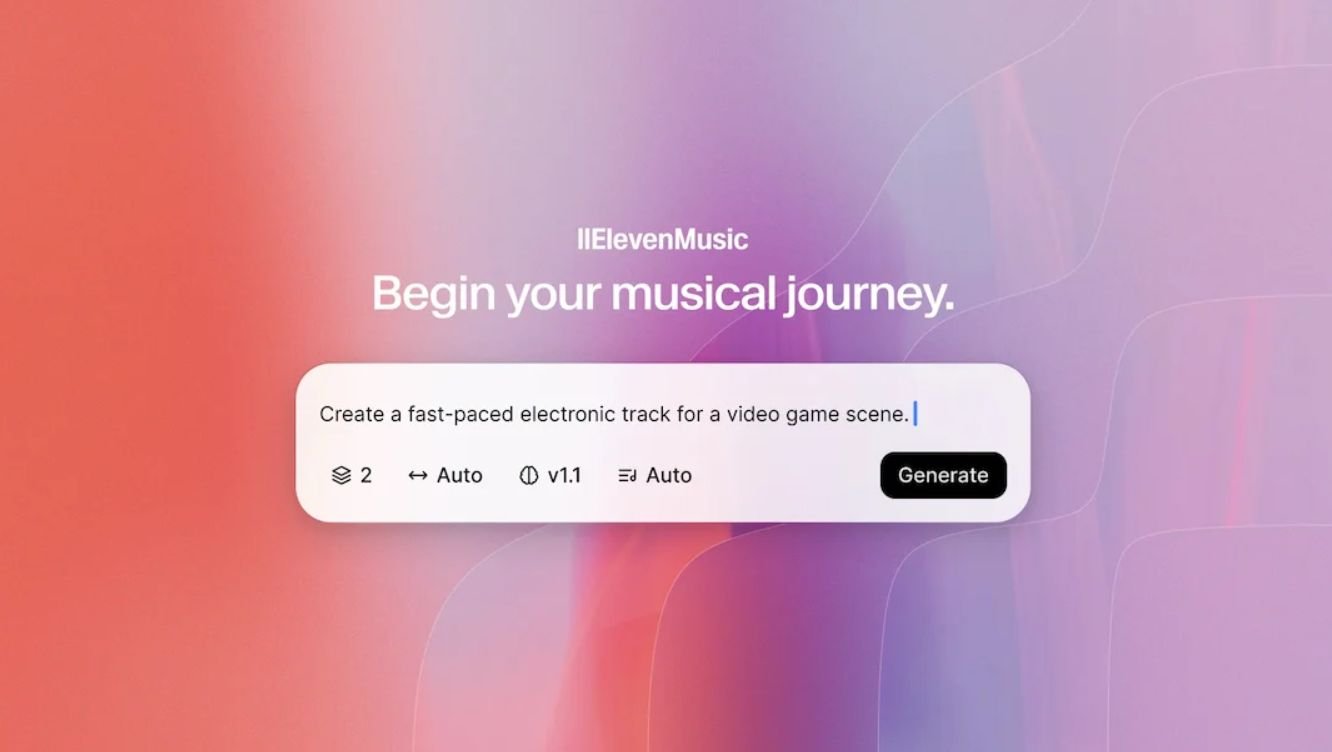 Eleven Music, a plataforma que cria músicas completas com IA e uso comercial liberado