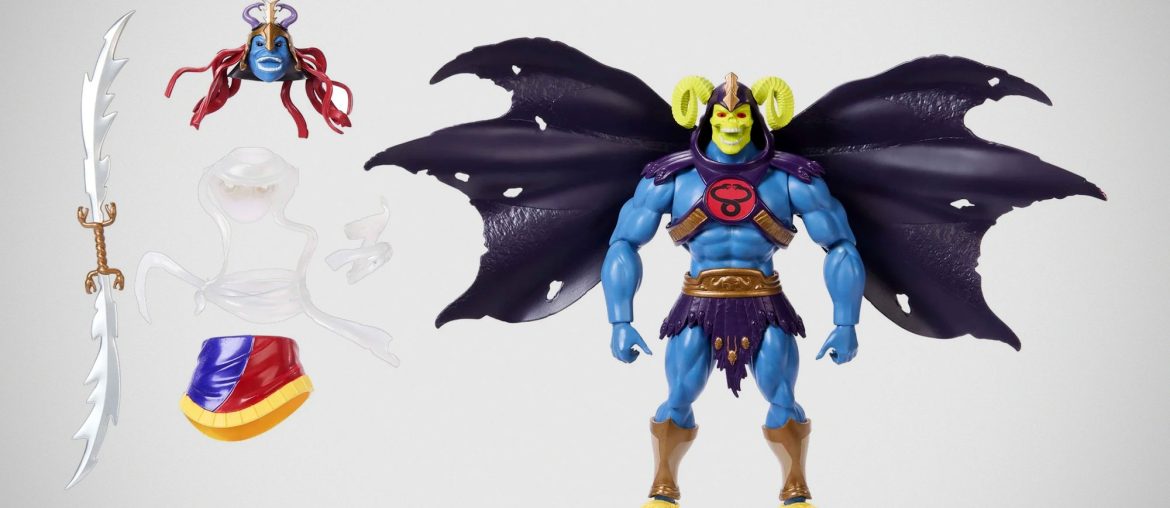 Esqueleto e Mumm-Ra se fundem em figura épica Skell-Ra no crossover MOTU x ThunderCats