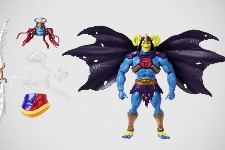 Esqueleto e Mumm-Ra se fundem em figura épica Skell-Ra no crossover MOTU x ThunderCats