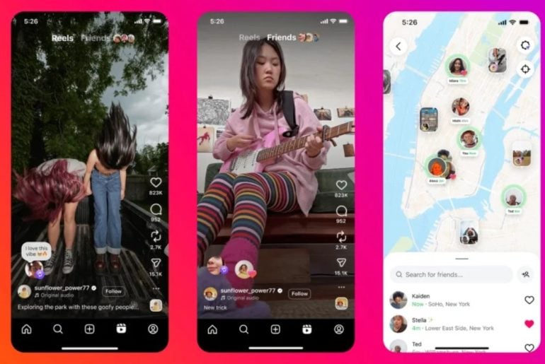 Instagram muda de rumo e foca novamente nas conexões entre amigos