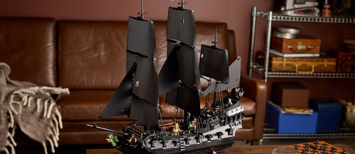 LEGO Black Pearl: O Navio Pirata de Jack Sparrow chega aos blocos de montar