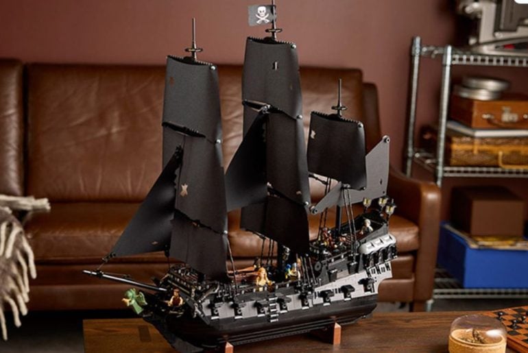LEGO Black Pearl: O Navio Pirata de Jack Sparrow chega aos blocos de montar