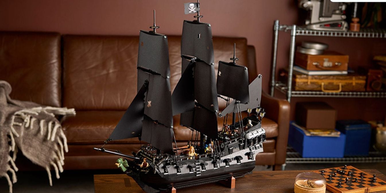 LEGO Black Pearl: O Navio Pirata de Jack Sparrow chega aos blocos de montar