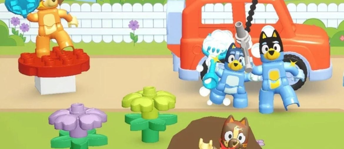 LEGO e Bluey lançam jogo mobile para transformar tempo de tela em brincadeira criativa