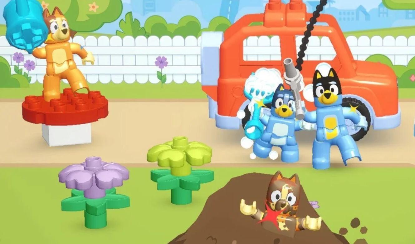 LEGO e Bluey lançam jogo mobile para transformar tempo de tela em brincadeira criativa