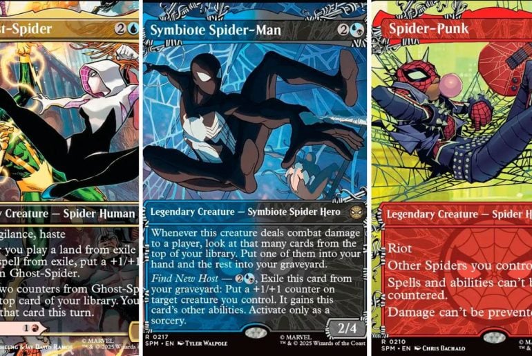 Veja as 61 cartas do Magic: The Gathering do Homem-Aranha com artes exclusivas