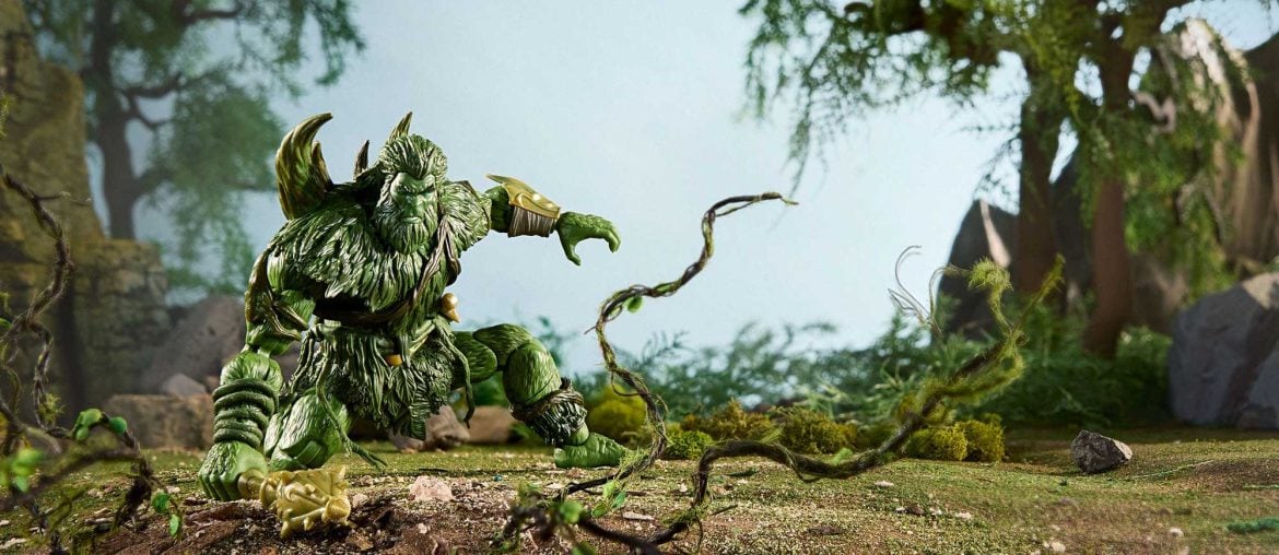 Moss Man gigante chega à linha Masterverse com figura de ação de 20 cm