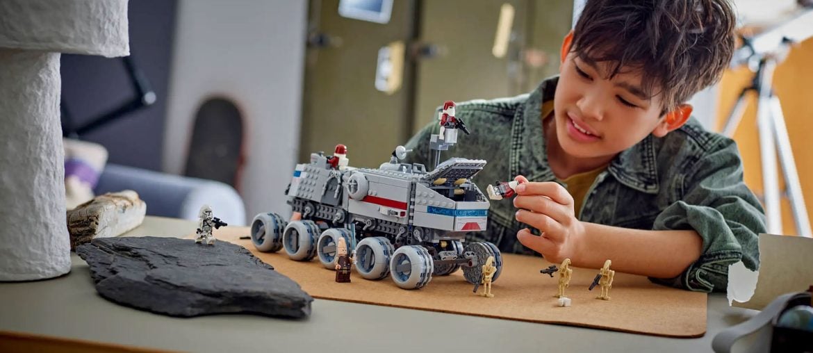 LEGO lança versão incrível do Republic Juggernaut de Star Wars