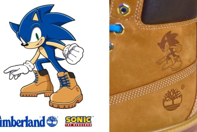 SEGA e Timberland lançam botas e roupas exclusivas do Sonic no Japão