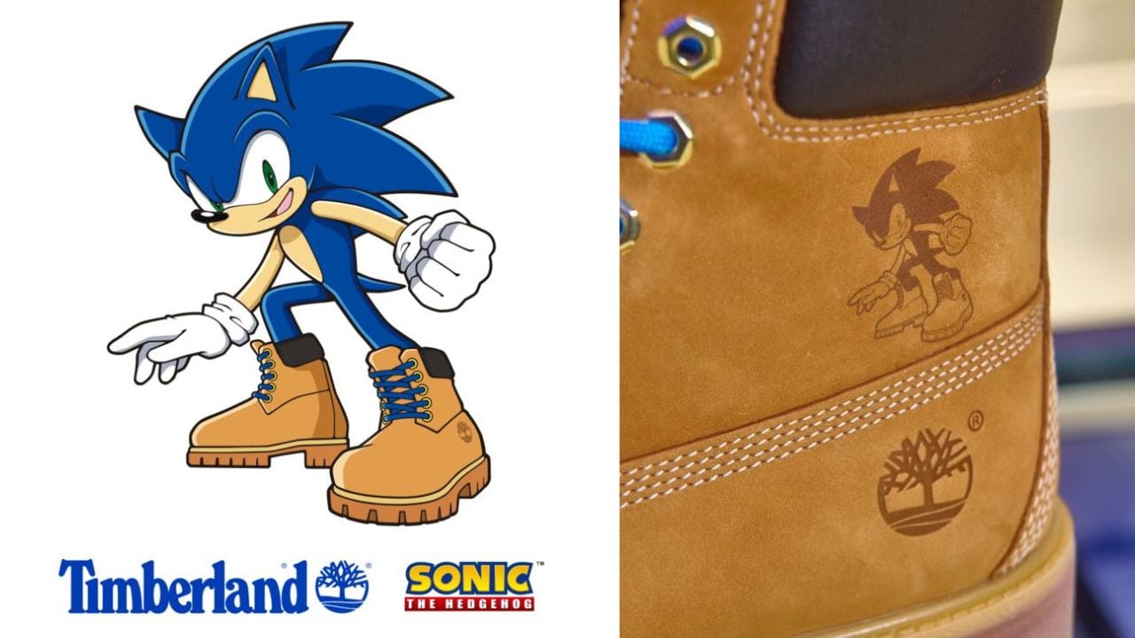 SEGA e Timberland lançam botas e roupas exclusivas do Sonic no Japão