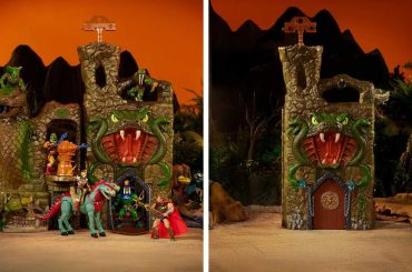 Snake Lair de Masters of the Universe ganha vida em set gigantesco da Mattel