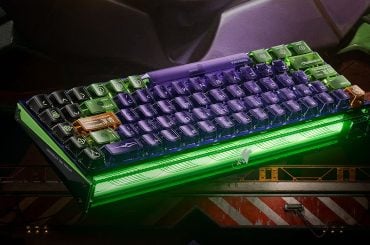 Teclado magnético do EVA Unit-01 coloca Neon Genesis Evangelion direto na sua mesa