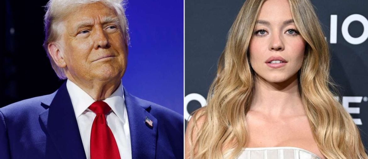 Donald Trump elogia campanha da American Eagle com Sydney Sweeney após descobrir que atriz é republicana