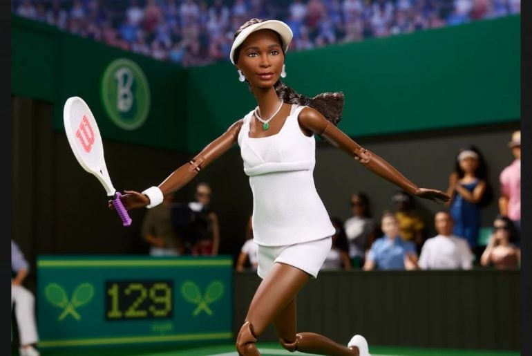 Barbie lança boneca de Venus Williams e celebra luta por igualdade no esporte