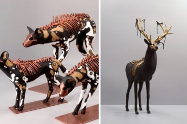 Conheça as esculturas surreais de Virginie Gribouilli, a artista que cria criaturas de outro mundo