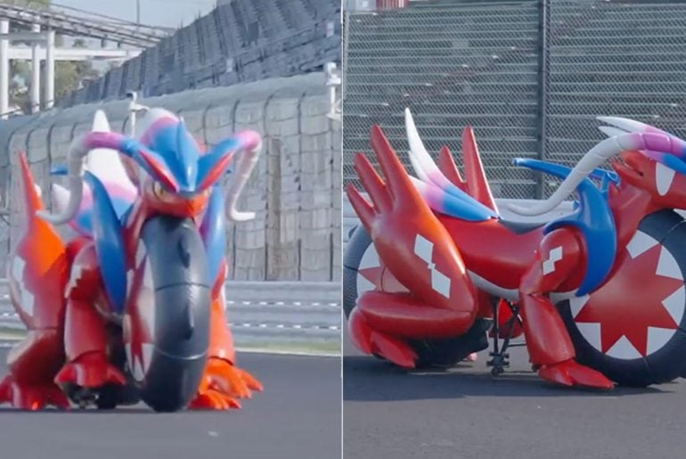 Honda transforma Koraidon de Pokémon em motocicleta real