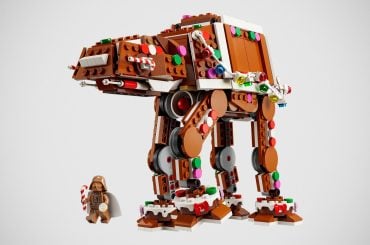 LEGO lança AT-AT de biscoito de gengibre com Darth Vader Natalino