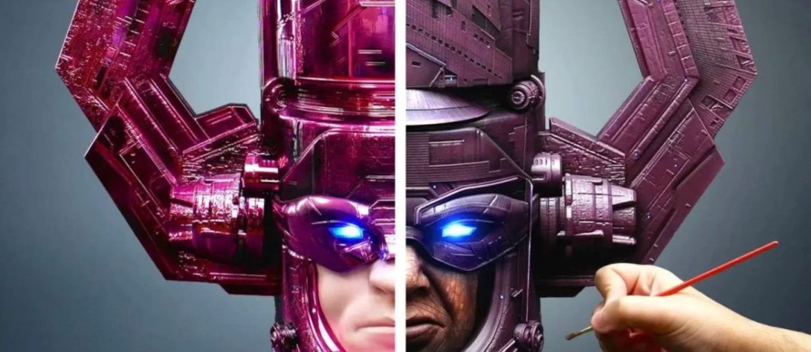 Artista Transforma Balde de Pipoca do Galactus em Obra de Arte Cósmica Artista Transforma Balde de Pipoca do Galactus em Obra de Arte Cósmica