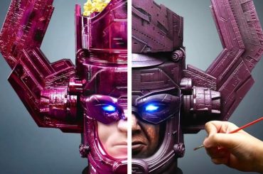 Artista Transforma Balde de Pipoca do Galactus em Obra de Arte Cósmica