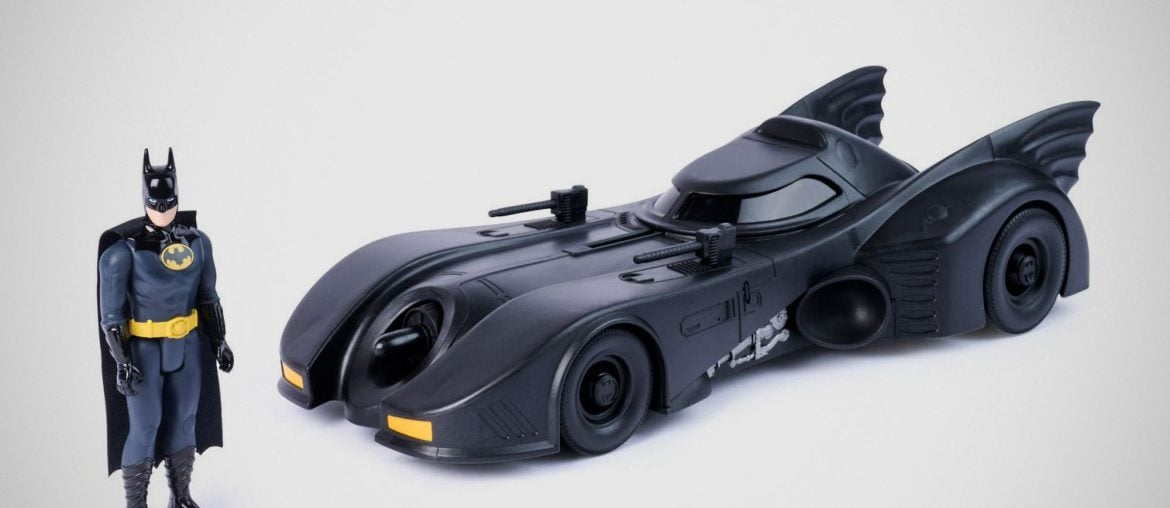 Batmóvel de 1989 e Batman de Michael Keaton chega por US$ 30 nos EUA