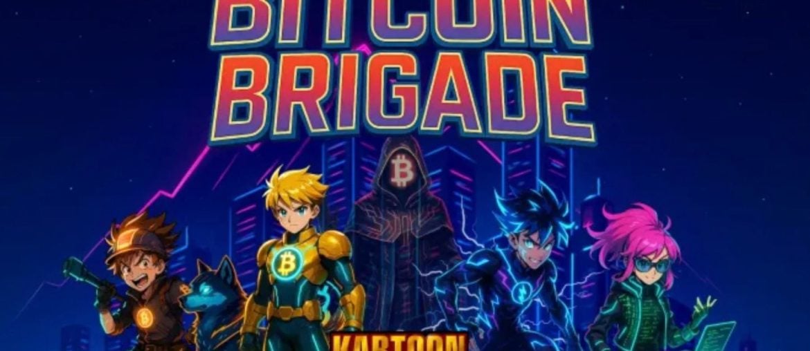 Bitcoin Brigade: desenho animado promete ensinar blockchain e criptomoedas para crianças