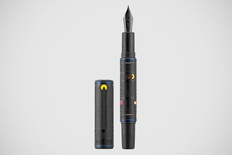 Caneta PAC-MAN da Montegrappa une Arcade Retrô e luxo por preço de colecionador