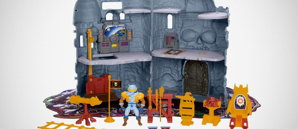 Castelo de Grayskull vintage de He-Man Será Relançado em 2026, e desta vez na cor original dos desenhos