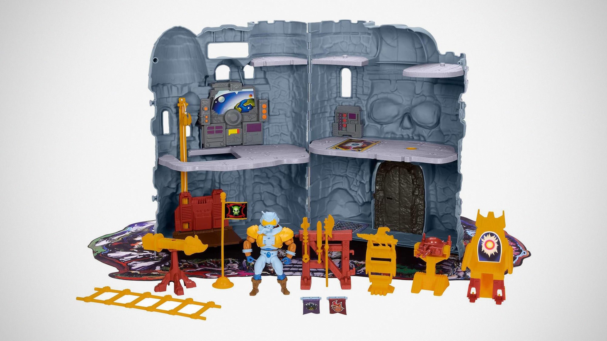 Castelo de Grayskull vintage de He-Man Será Relançado em 2026, e desta vez na cor original dos desenhos