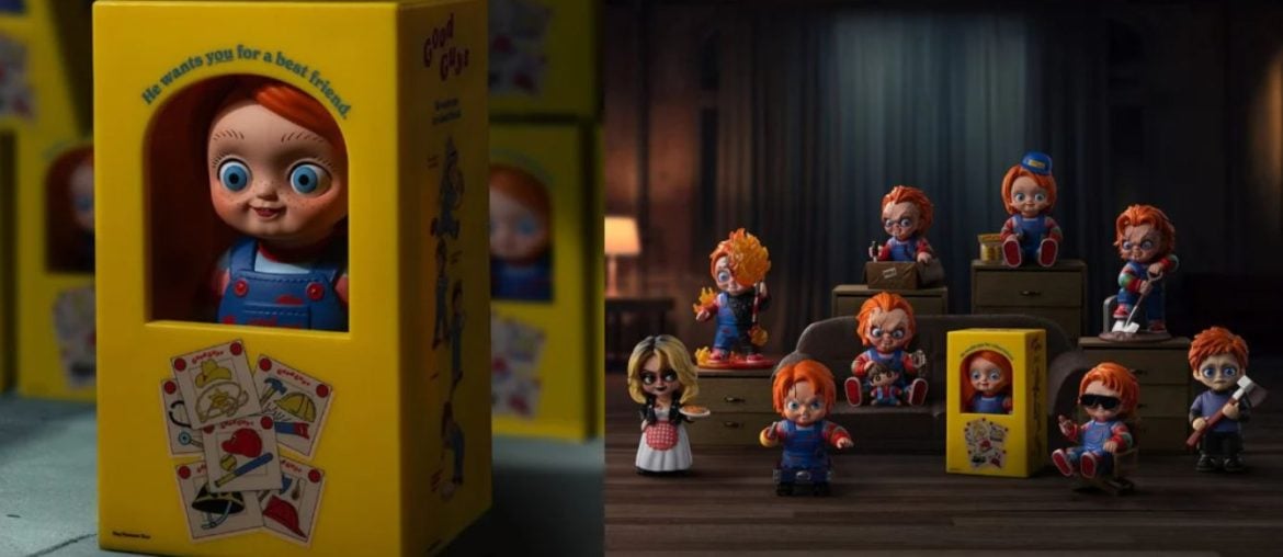 Chucky invade coleções em nova linha da Pop Mart