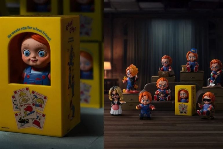 Chucky invade coleções em nova linha da Pop Mart