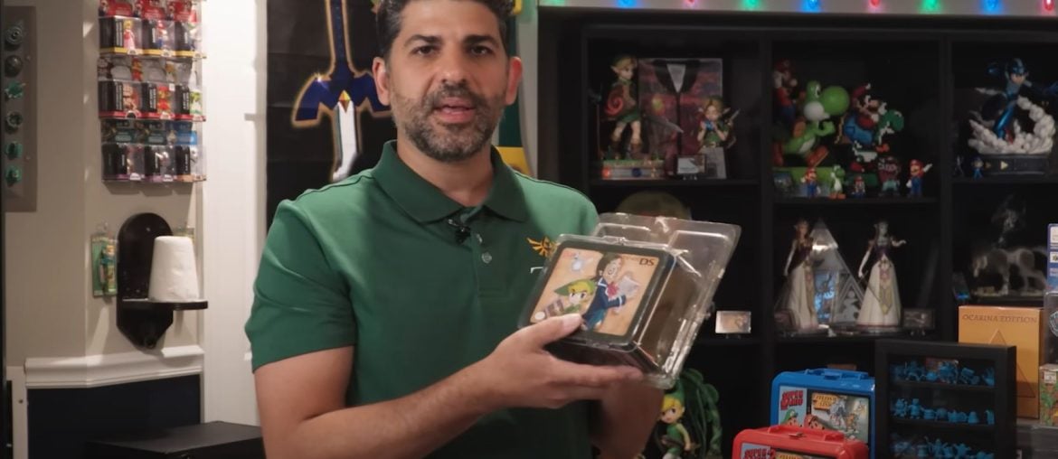 Colecionador de Zelda entra para o Livro dos Recordes com quase 4 Mil Itens