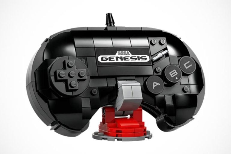 LEGO Lança Controle de Mega Drive com Cenário Secreto do Sonic the Hedgehog