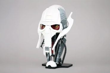 Agora dá para montar a cabeça do General Grievous em kit com 694 peças