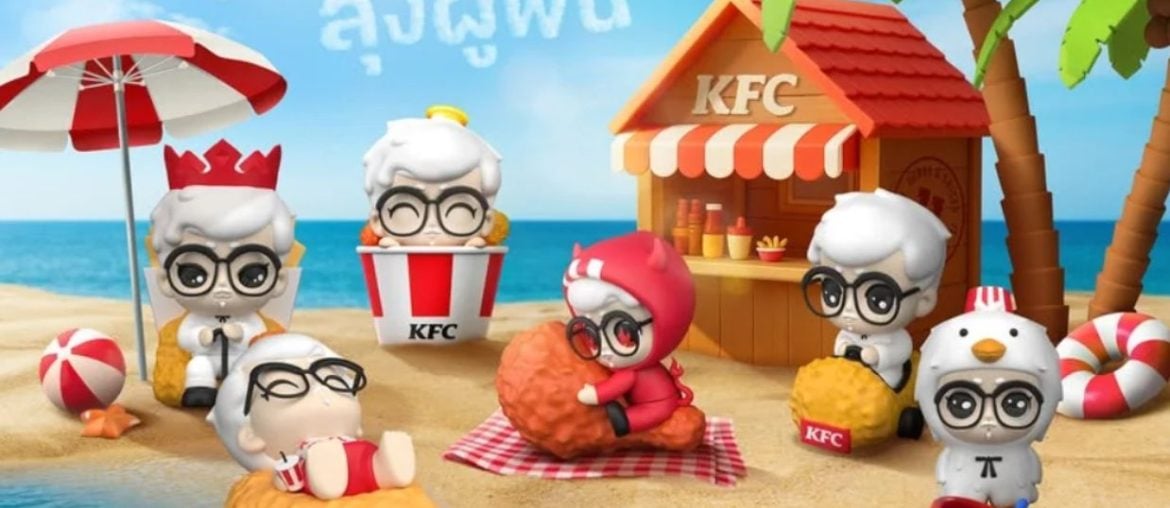 KFC da Tailândia lança coleção Baby Sanders e vira febre entre colecionadores