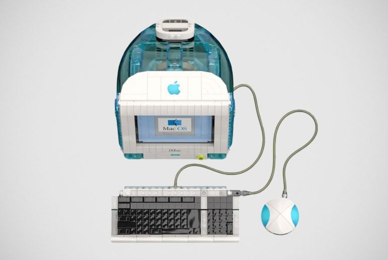 Projeto de iMac G3 de 1998 atinge 10 Mil apoiadores no LEGO Ideas e pode virar set oficial
