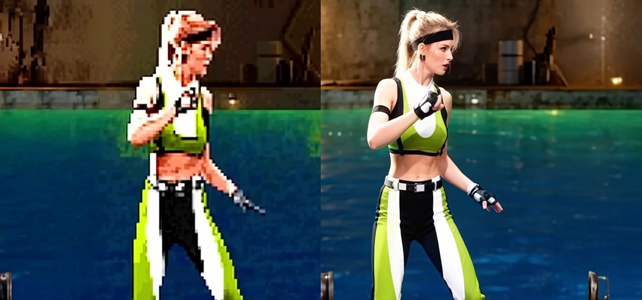 Clássicos personagens do Mortal Kombat ganham vida nova em incrível projeto de IA
