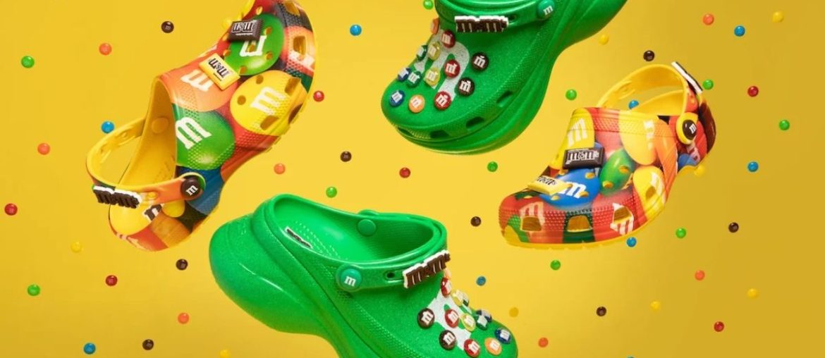M&M's e Crocs lançam Coleção Limitada: O sapato que parece um doce